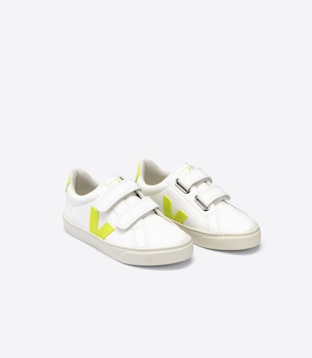 Veja Sneakers Copii - Esplar Velcro Chromefree - Albi - 6734015-KB